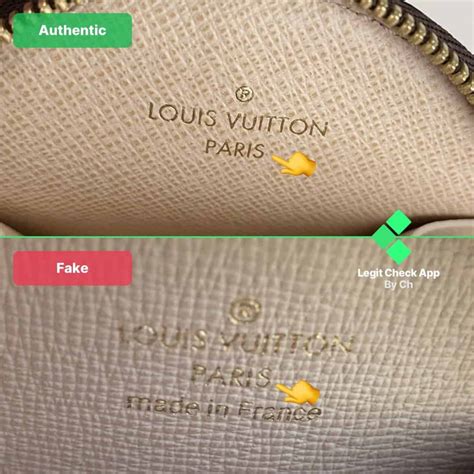 fake vs original lv bag|lv authenticity card.